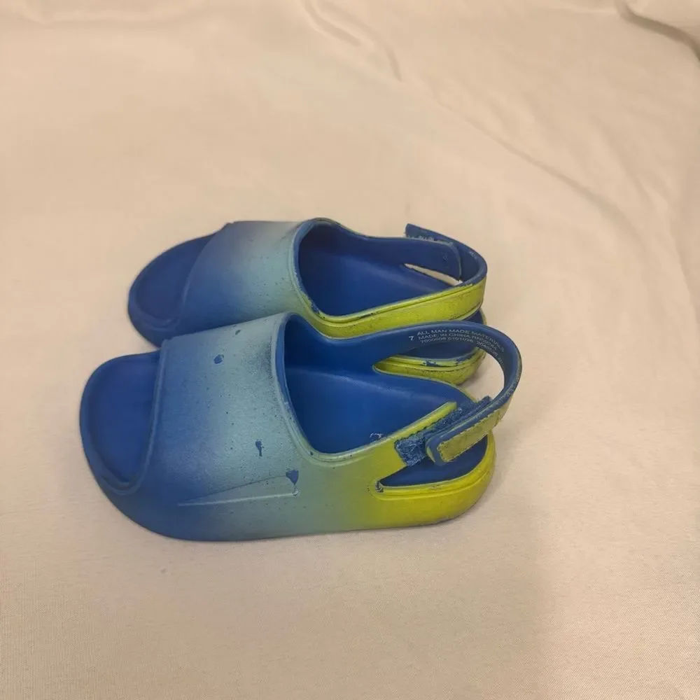 Toddler Boys Ombre Slides